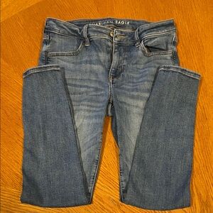 American Eagle Outfitters Women's Blue Jeans